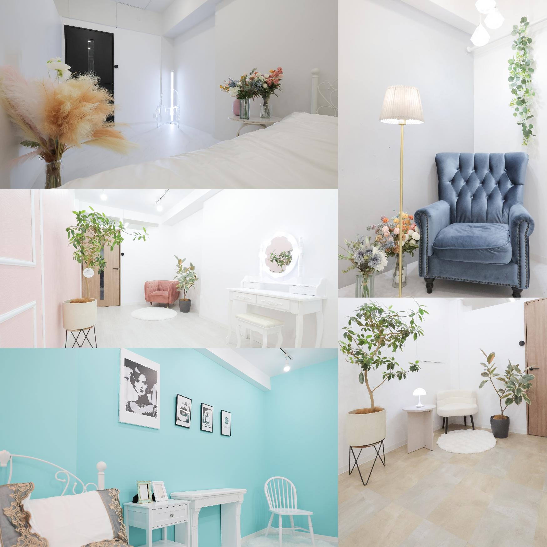 ☆:.｡. bee studio 5つのお部屋紹介 .｡.:☆