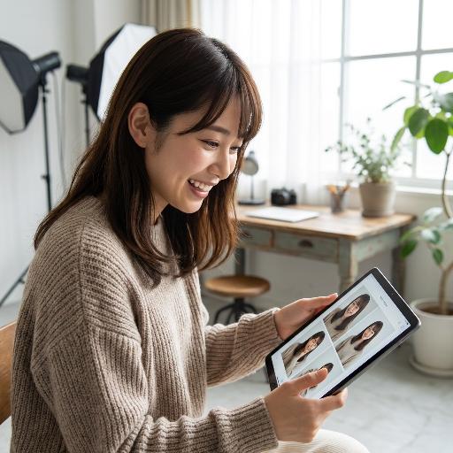 ☆:.｡. 実は、写真が苦手なモデルさんほど成長していきます .｡.:*☆
